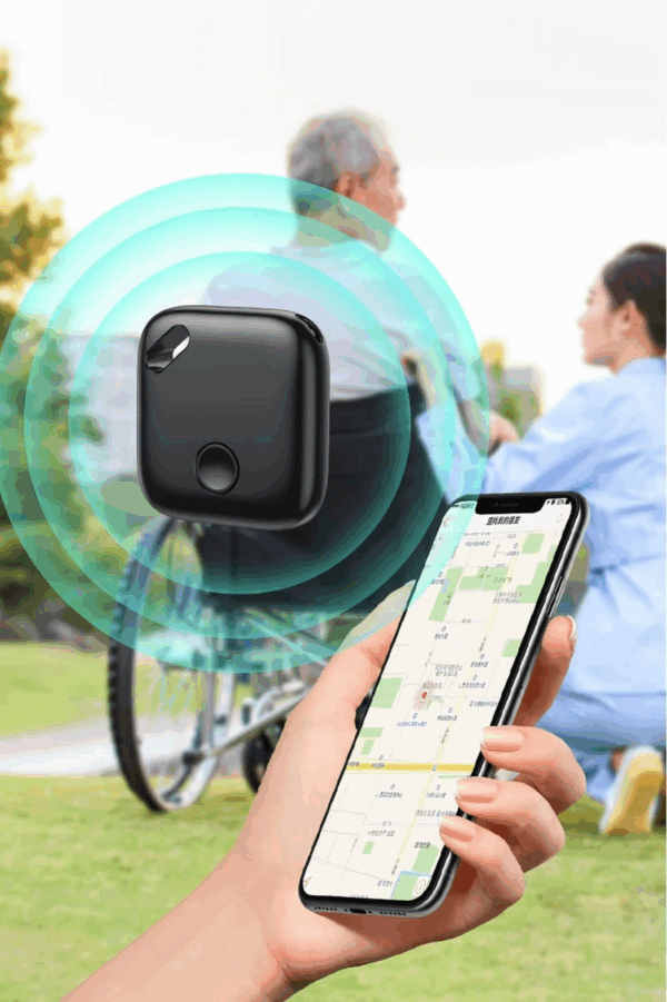 Smart Tag Airtag Akıllı Takip Cihazı Apple My Find Uyumlu Beyaz - Görsel 3