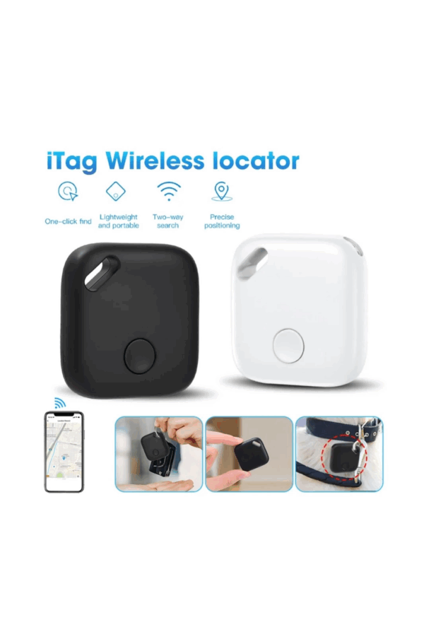 Smart Tag Airtag Akıllı Takip Cihazı Apple My Find Uyumlu Beyaz - Görsel 5