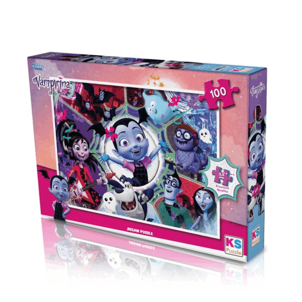 Çocuk VP714 Vampirina 100 Parça Çocuk Puzzle -KS Puzzle