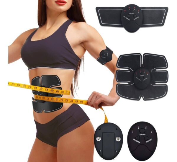 Vücut Geliştirici Elektronik Kemer Gym Masaj Aleti Spor Aleti (K0)