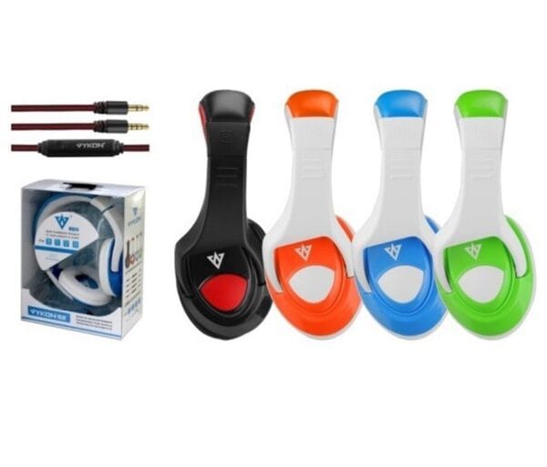 Vykon MQ4440mm Sürücülü Mikrofonlu Bilgisayar Kulaklığı Jak Girişli (K0)