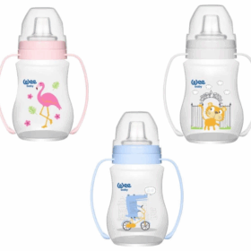 Wee Baby Akıtmaz Kulplu PP Antikolik Bardak 250 ML 754