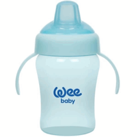 Wee Baby Colorful Akıtmaz Kulplu Antikolik Bardak 240ml 775