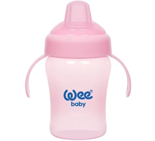 Wee Baby Colorful Akıtmaz Kulplu Antikolik Bardak 240ml 775 - Görsel 2