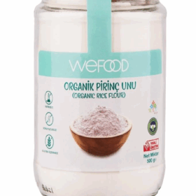 Wefood Organik Glütensiz Pirinç Unu 500gr