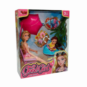 Çocuk WG-66743 Kutulu 29 cm Aksesuarlı Anne ve Bebek - Vardem Oyuncak