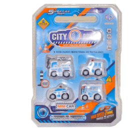 WIN40A-B Çek Bırak Polis Takımı - Mega Oyuncak