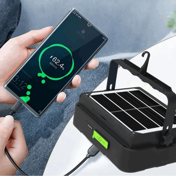 Wison 150w Güneş Enerjili Solar Kamp Feneriprojektör (ws-5570) - Görsel 5