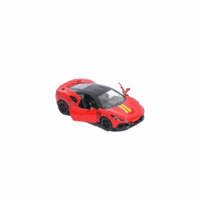Çocuk WK-6643-06S Çek Bırak Şeritli Spor Araba 1:43 -Vardem