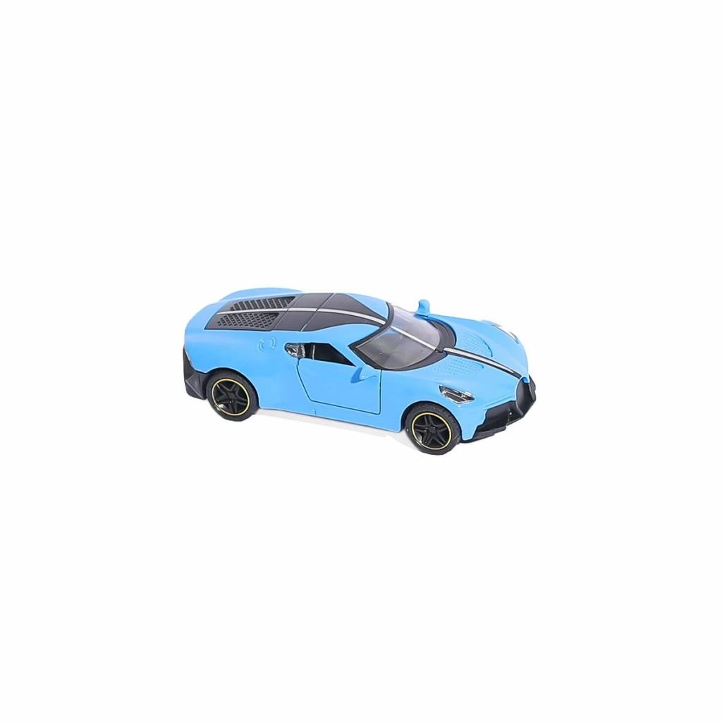 Çocuk WK-6643-06S Çek Bırak Şeritli Spor Araba 1:43 -Vardem - Görsel 2
