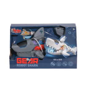 Çocuk WK-S-2A Müzikli ve Işıklı Robot Köpek Balığı -Vardem