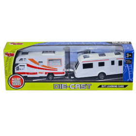 XFD889-391 Kutulu Çek Bırak Die-Cast 2'Li Karavan - Vardem Oyuncak
