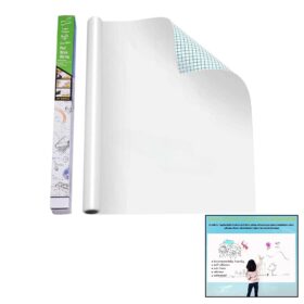 YAPIŞKANLI BEYAZ TAHTA PVC FOLYO STİCKER - KALEM 60X200CM (K0)