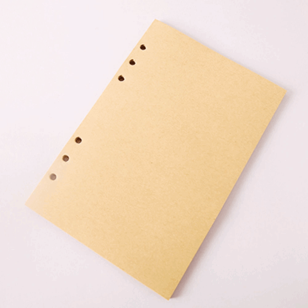 Yaprak Desenli Çizgisiz Deri Defter - Görsel 3