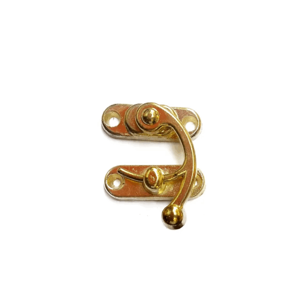 Yay Gözü, Ahşap Kutu Klipsi - Minik 20x24 Mm, Sarı, 100 Adet - Görsel 2