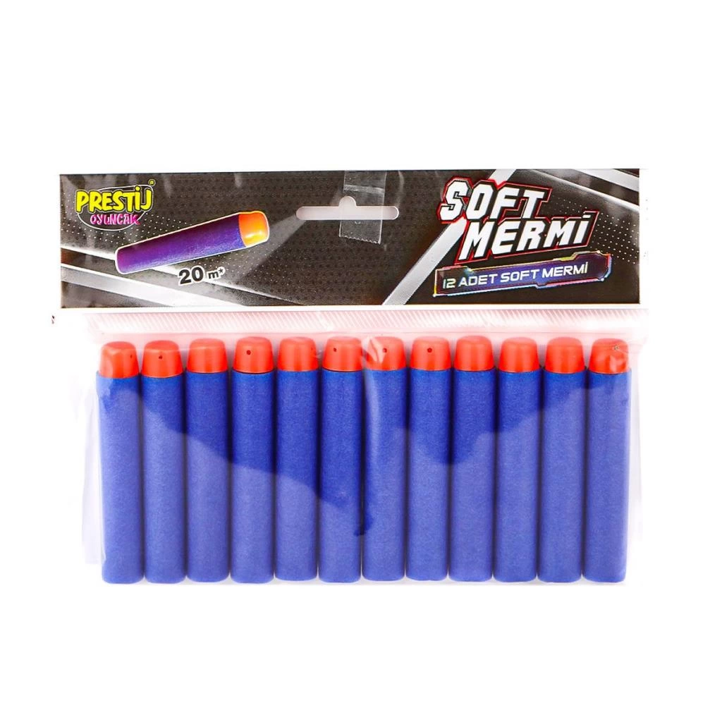 Yedek Yumuşak Dart Mermisi Prestij Oyuncak Güvenli Kullanım - Görsel 2