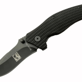 Yele M446 Siyah Kamp Çakı 20cm - Yarı Otomatik, Kemerlikli