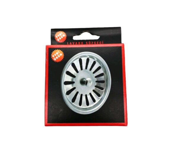 YENİ ÇÖPMAK METAL LAVABO SÜZGEÇ (K0)