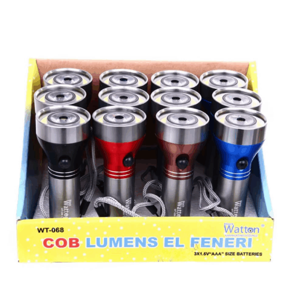 Yeni Model Ledli El Feneri  Wt-068 - Görsel 3