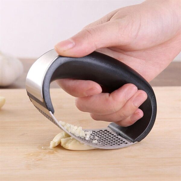 Yeni Sarımsak Ezici Paslanmaz Çelik Garlic Press (K0) - Görsel 4