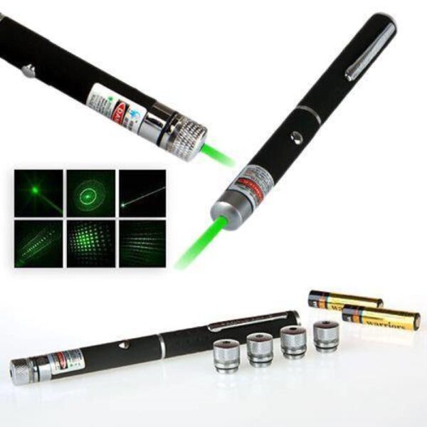 Yeşil Lazer Pointer 3000 mW 15 Km Etkili (Tek Başlık 5 Model) (K0) - Görsel 2
