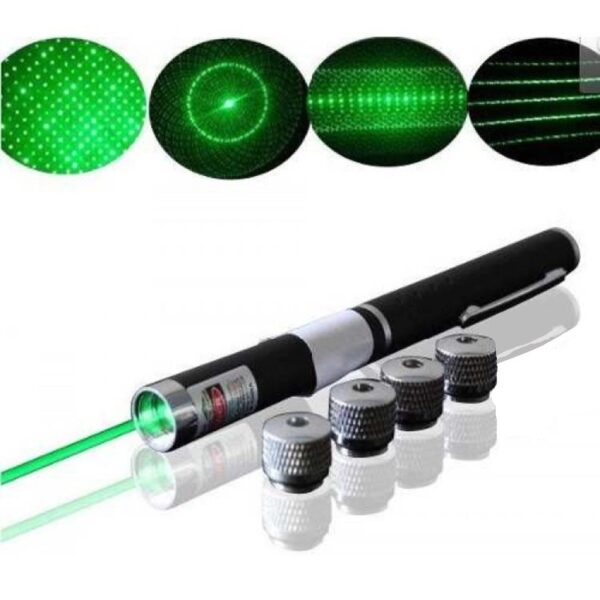 Yeşil Lazer Pointer 3000 mW 15 Km Etkili (Tek Başlık 5 Model) (K0) - Görsel 4