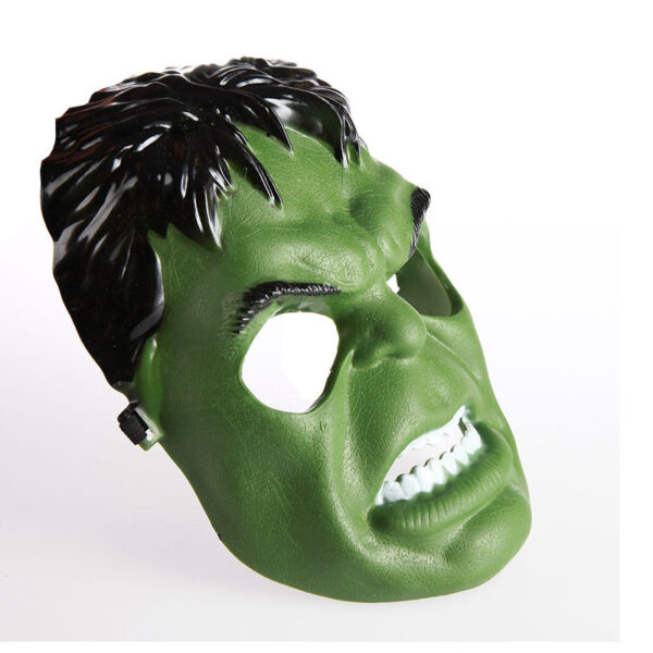 Yeşil Renk Süper Kahraman Dev Adam Hulk Maskesi (K0) - Görsel 3