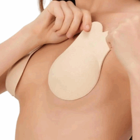 Ten Göğüs Ucu Kapatıcı ve Dikleştirici Silikon Tavşan Hayalet Sütyen 1029