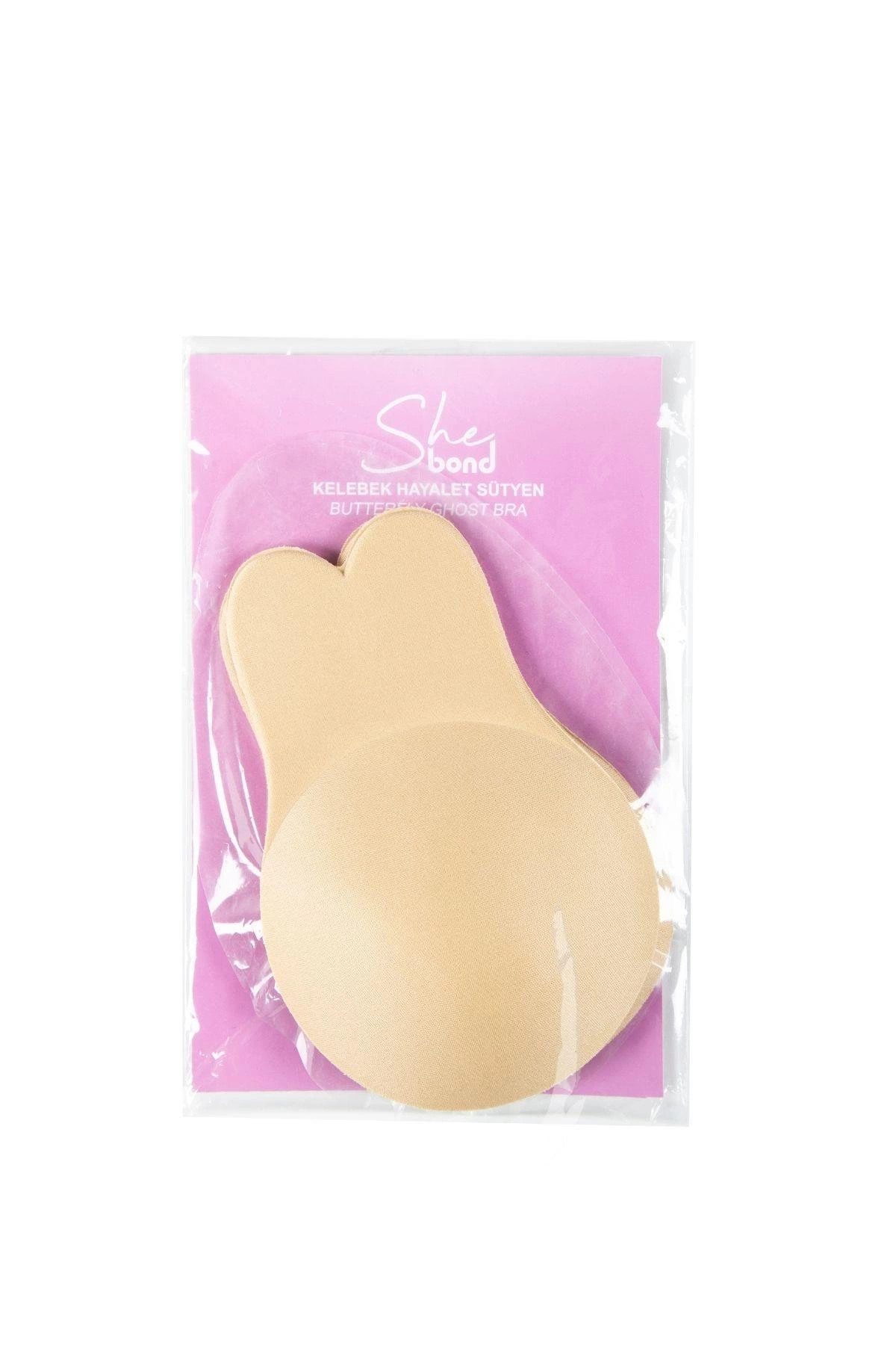 Ten Göğüs Ucu Kapatıcı ve Dikleştirici Silikon Tavşan Hayalet Sütyen 1029 - Görsel 3