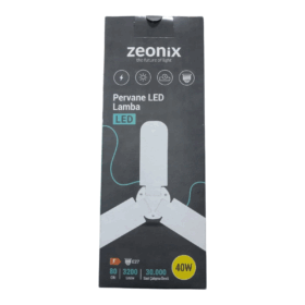 Zeonix 40w 3 Kanatlı Pervane Ampul