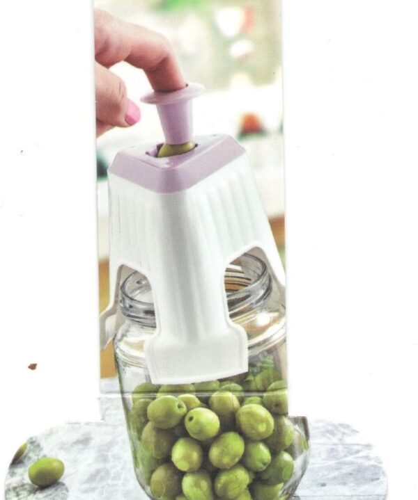Zeytin Çizme Aparatı - Kesme Makinesi - Parmaklık Hediyeli (K0)