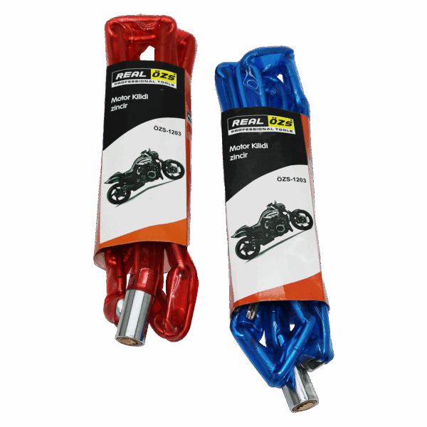 ZİNCİR MOTORSİKLET KİLİT 5X100CM ANAHTARLI (K0)