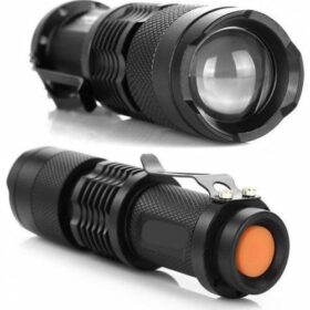 Zoomlu Şarjlı El Feneri KM-87 (K0)